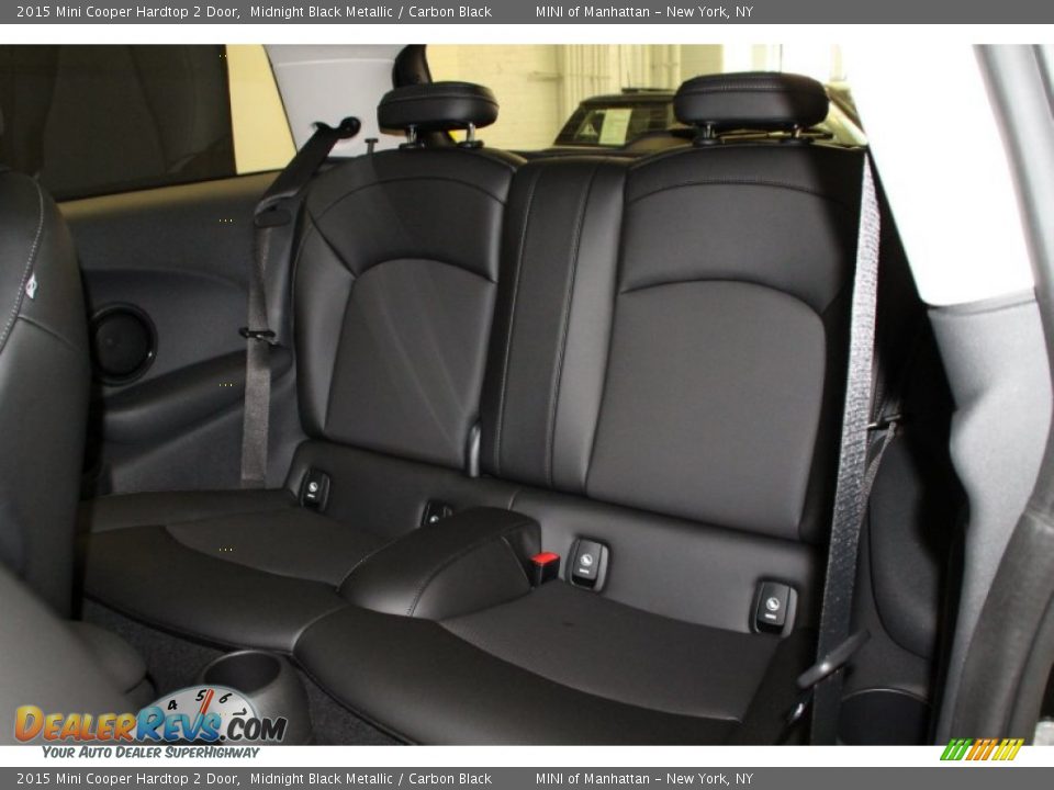 2015 Mini Cooper Hardtop 2 Door Midnight Black Metallic / Carbon Black Photo #11