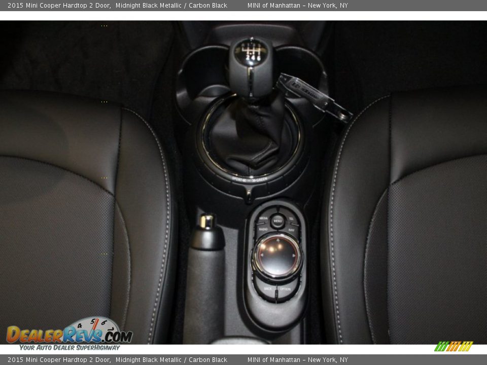 2015 Mini Cooper Hardtop 2 Door Midnight Black Metallic / Carbon Black Photo #15
