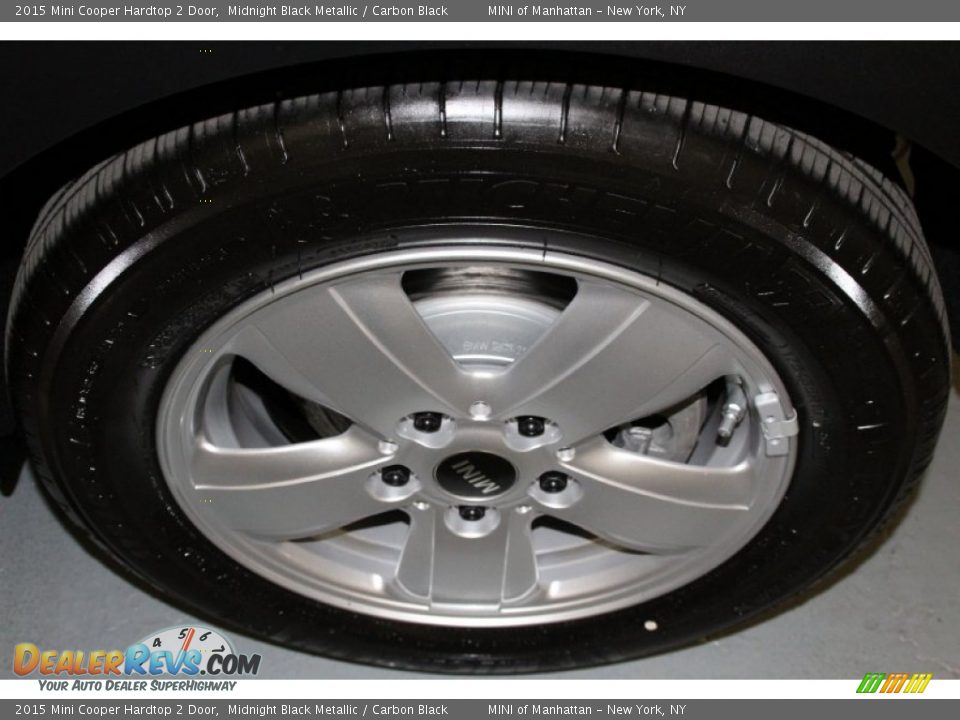 2015 Mini Cooper Hardtop 2 Door Midnight Black Metallic / Carbon Black Photo #21
