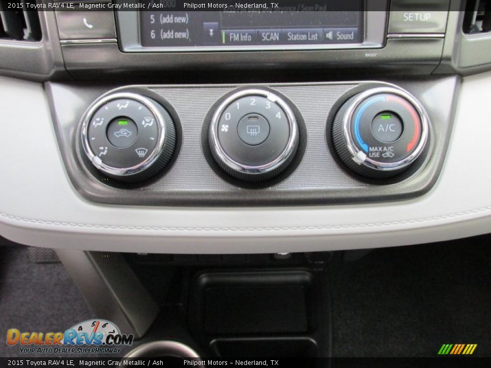 2015 Toyota RAV4 LE Magnetic Gray Metallic / Ash Photo #26