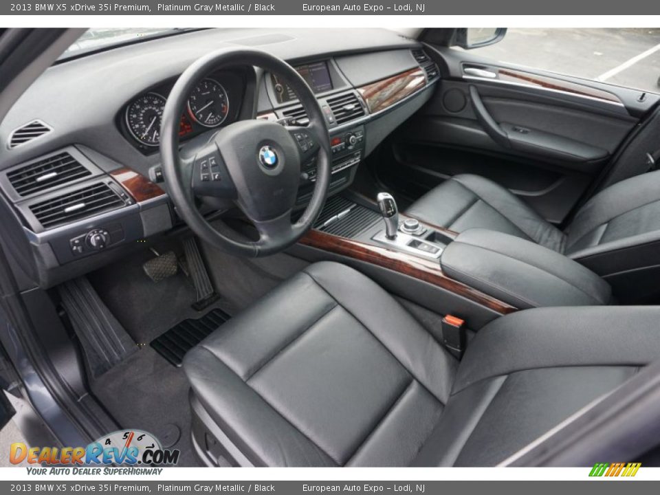 2013 BMW X5 xDrive 35i Premium Platinum Gray Metallic / Black Photo #5