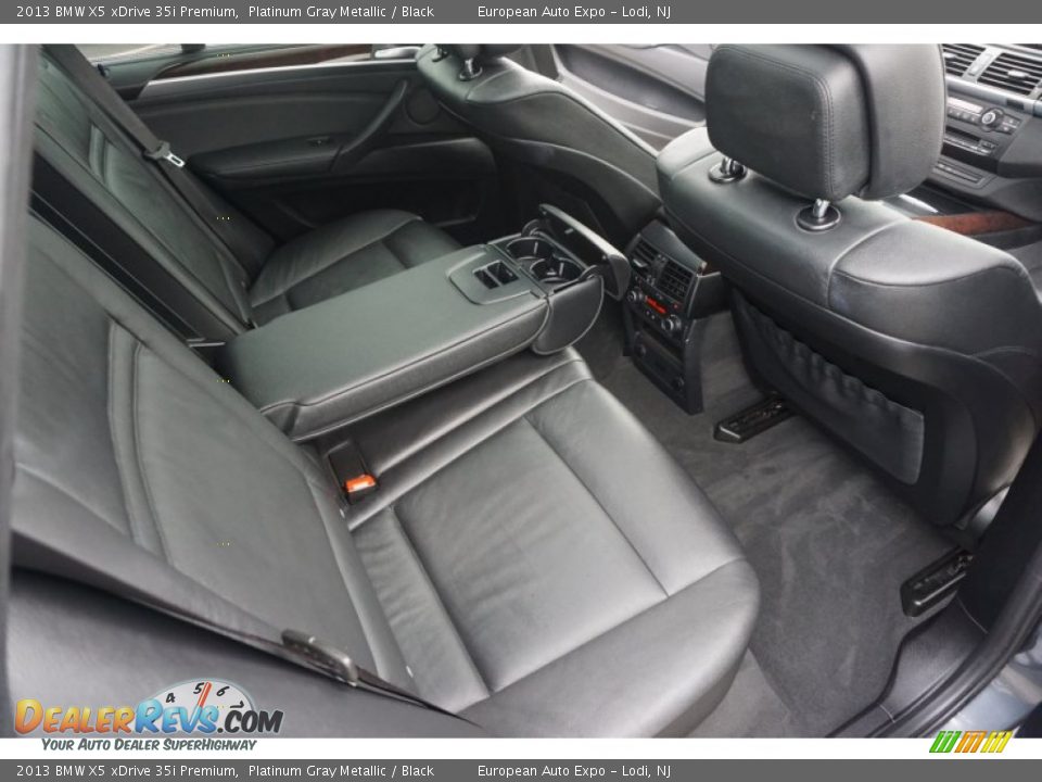 2013 BMW X5 xDrive 35i Premium Platinum Gray Metallic / Black Photo #9