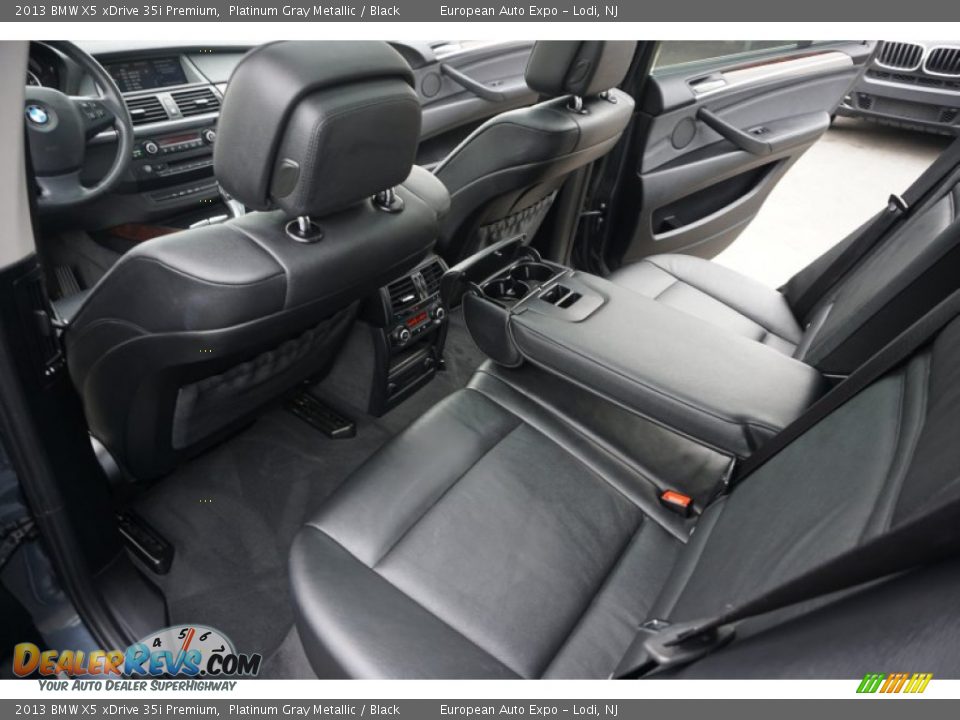 2013 BMW X5 xDrive 35i Premium Platinum Gray Metallic / Black Photo #11