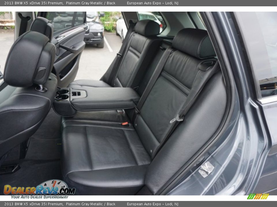 2013 BMW X5 xDrive 35i Premium Platinum Gray Metallic / Black Photo #12