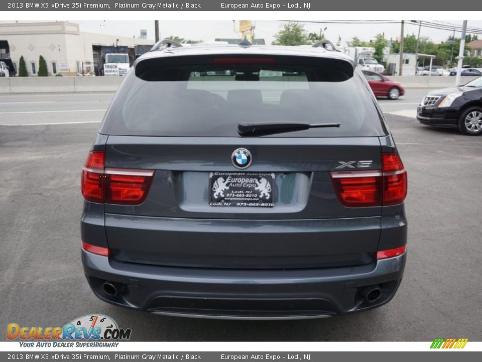 2013 BMW X5 xDrive 35i Premium Platinum Gray Metallic / Black Photo #15