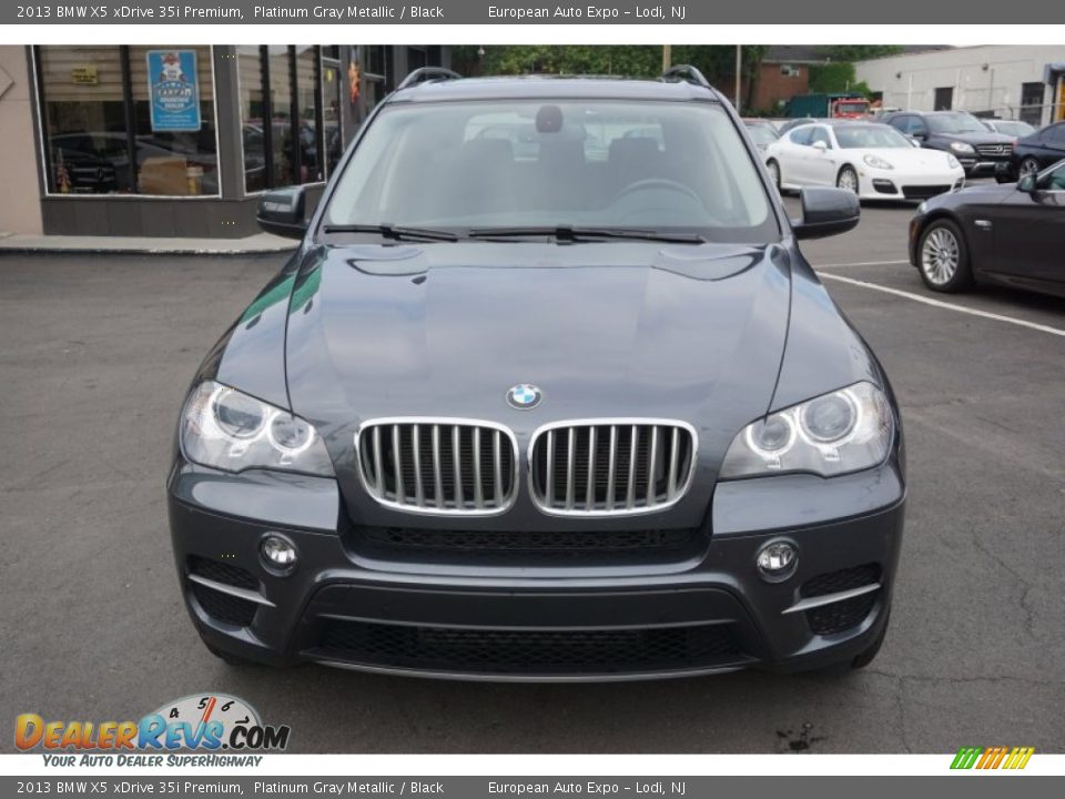 2013 BMW X5 xDrive 35i Premium Platinum Gray Metallic / Black Photo #16