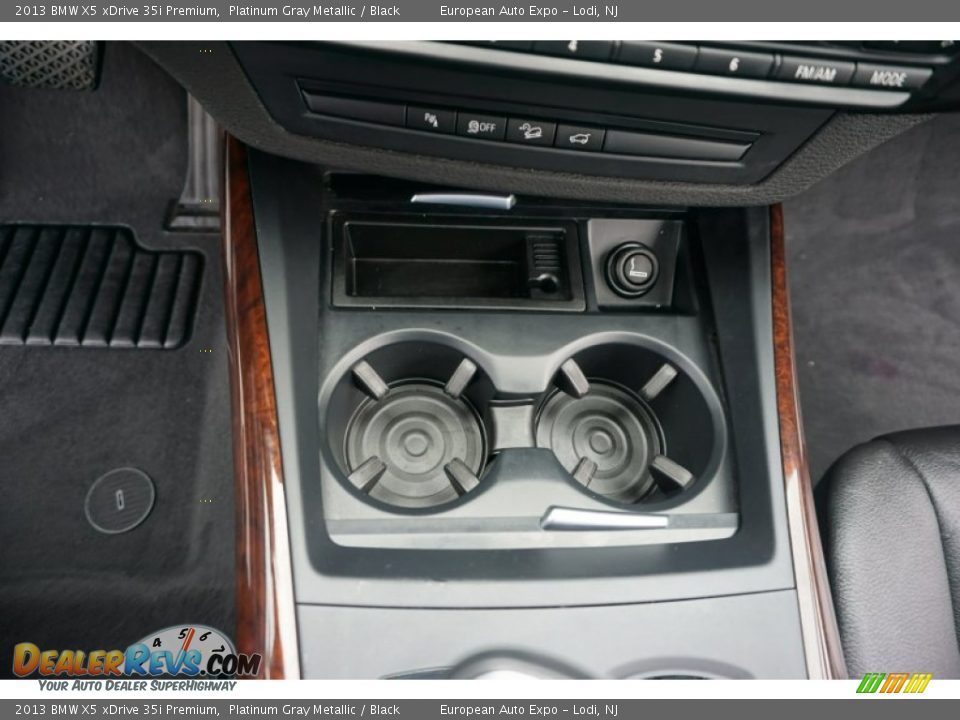 2013 BMW X5 xDrive 35i Premium Platinum Gray Metallic / Black Photo #35