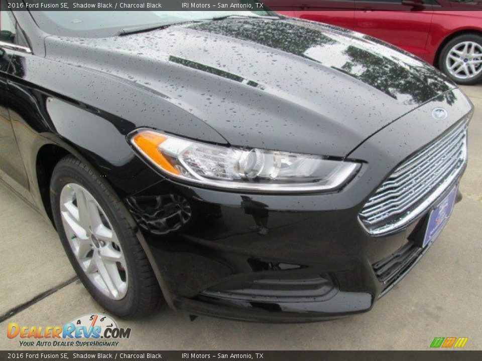 2016 Ford Fusion SE Shadow Black / Charcoal Black Photo #2