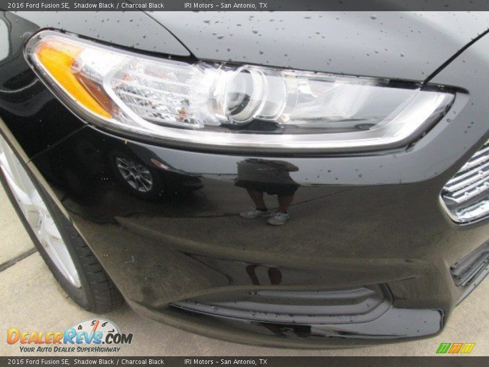 2016 Ford Fusion SE Shadow Black / Charcoal Black Photo #3