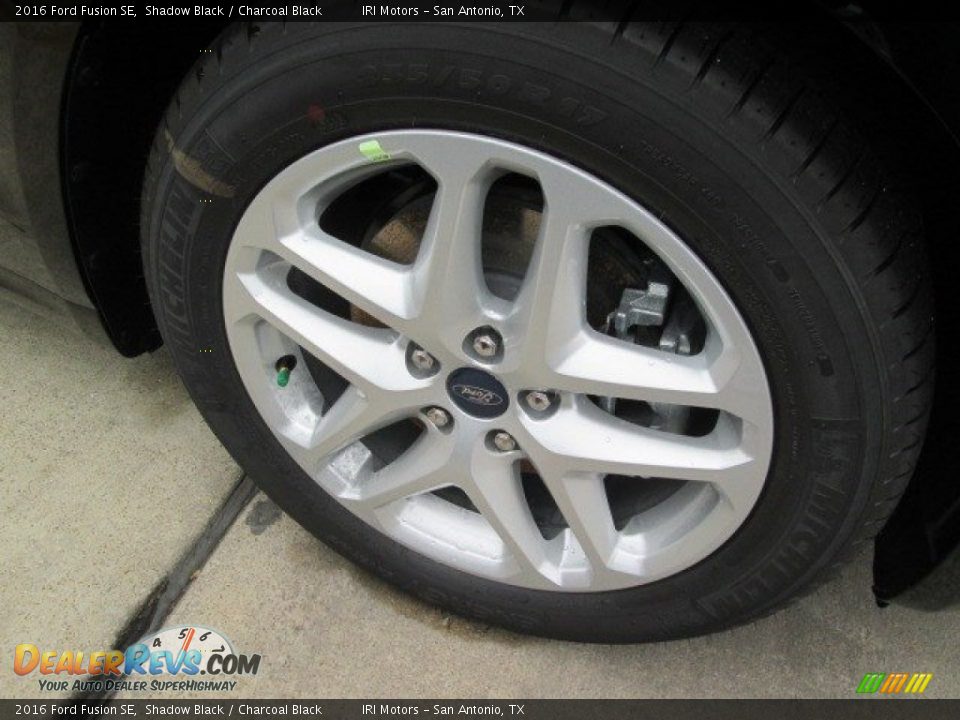 2016 Ford Fusion SE Shadow Black / Charcoal Black Photo #4