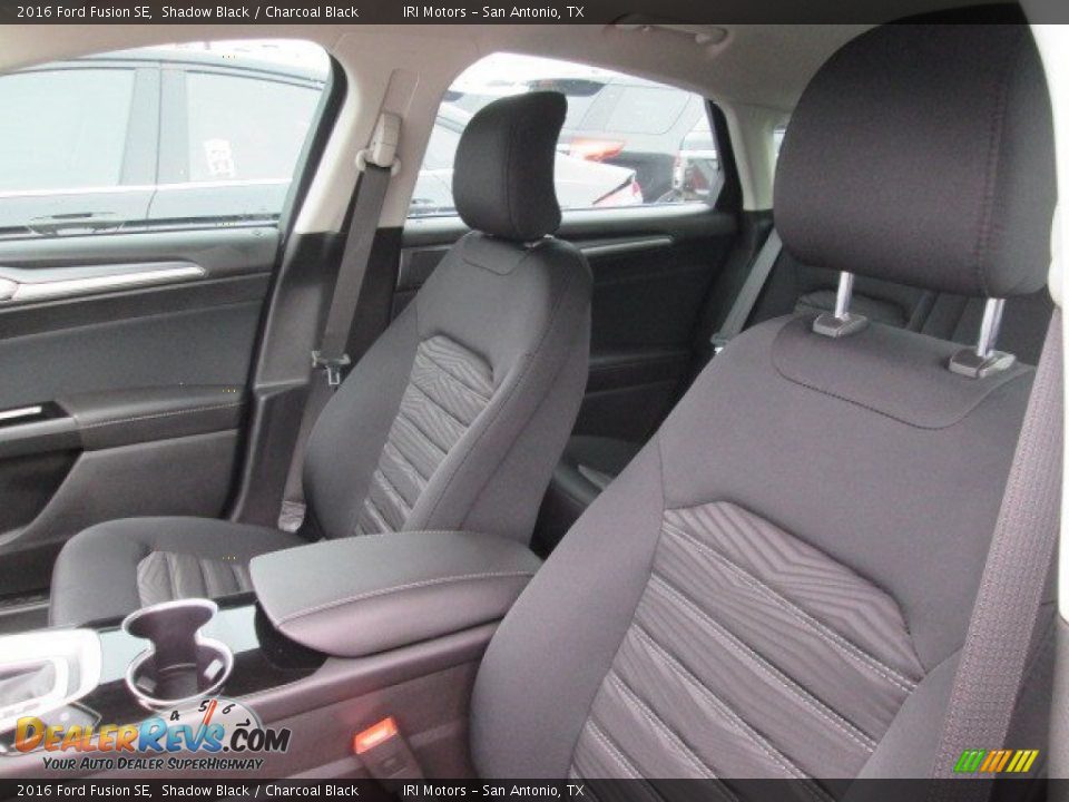 2016 Ford Fusion SE Shadow Black / Charcoal Black Photo #15