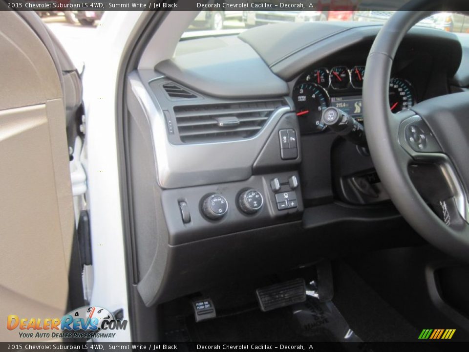 2015 Chevrolet Suburban LS 4WD Summit White / Jet Black Photo #18