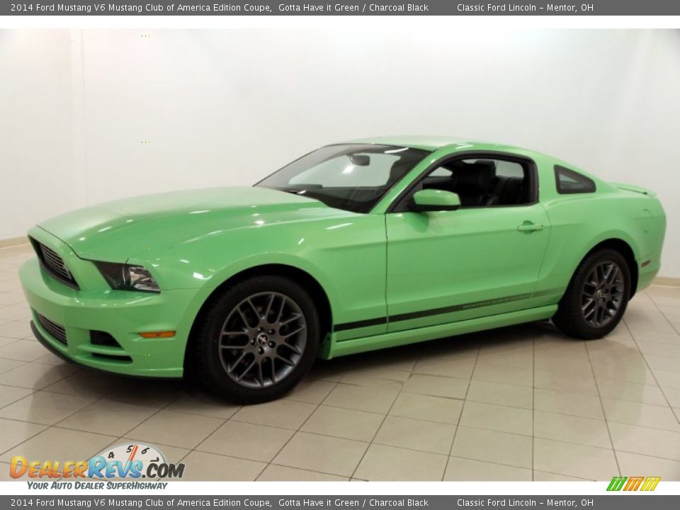 Gotta Have it Green 2014 Ford Mustang V6 Mustang Club of America Edition Coupe Photo #3