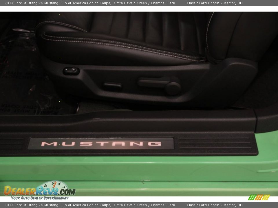 2014 Ford Mustang V6 Mustang Club of America Edition Coupe Gotta Have it Green / Charcoal Black Photo #5