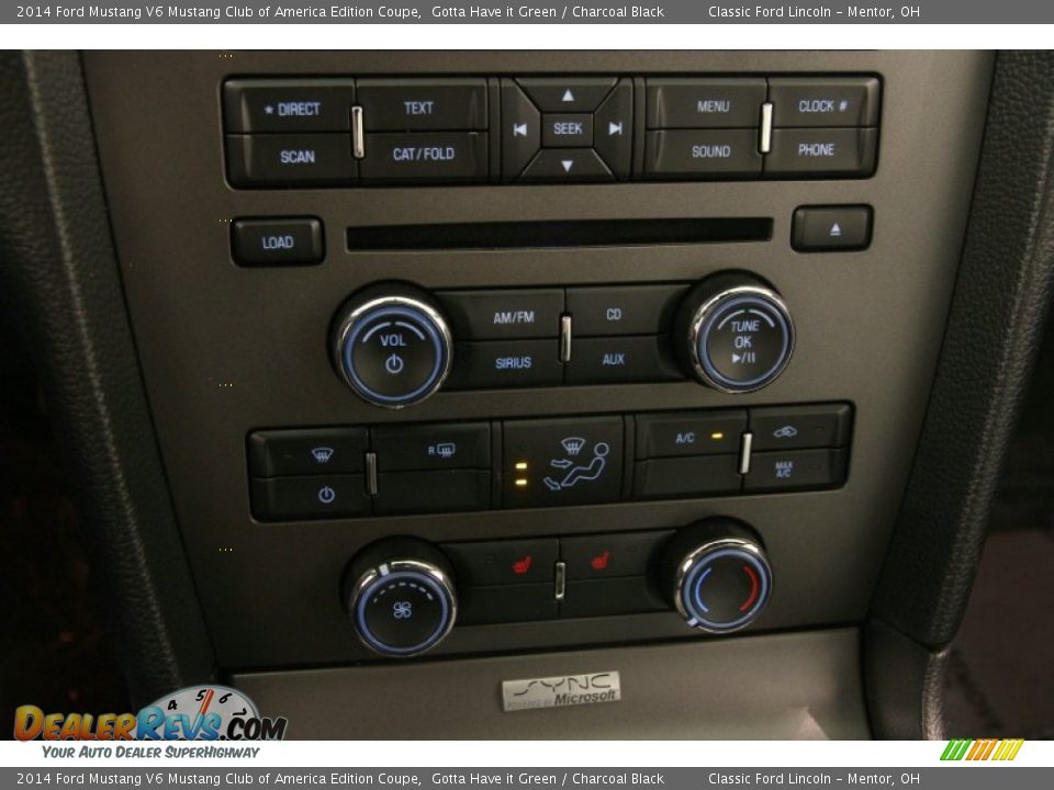 Controls of 2014 Ford Mustang V6 Mustang Club of America Edition Coupe Photo #16