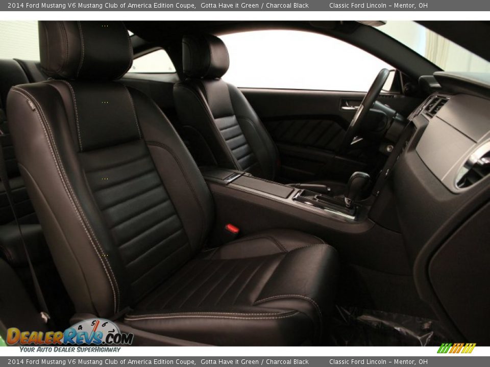 Front Seat of 2014 Ford Mustang V6 Mustang Club of America Edition Coupe Photo #20