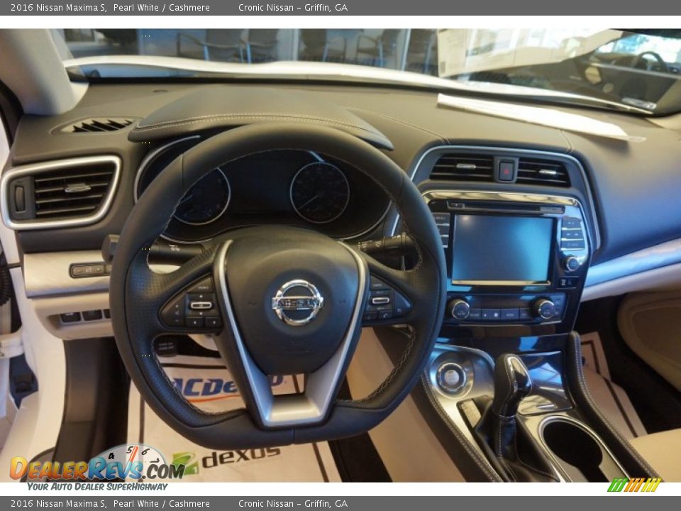 Dashboard of 2016 Nissan Maxima S Photo #9