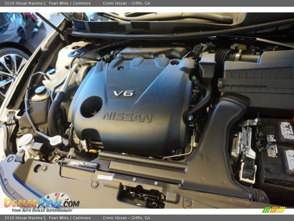 2016 Nissan Maxima S 3.5 Liter DOHC 24-Valve CVTCS V6 Engine Photo #11