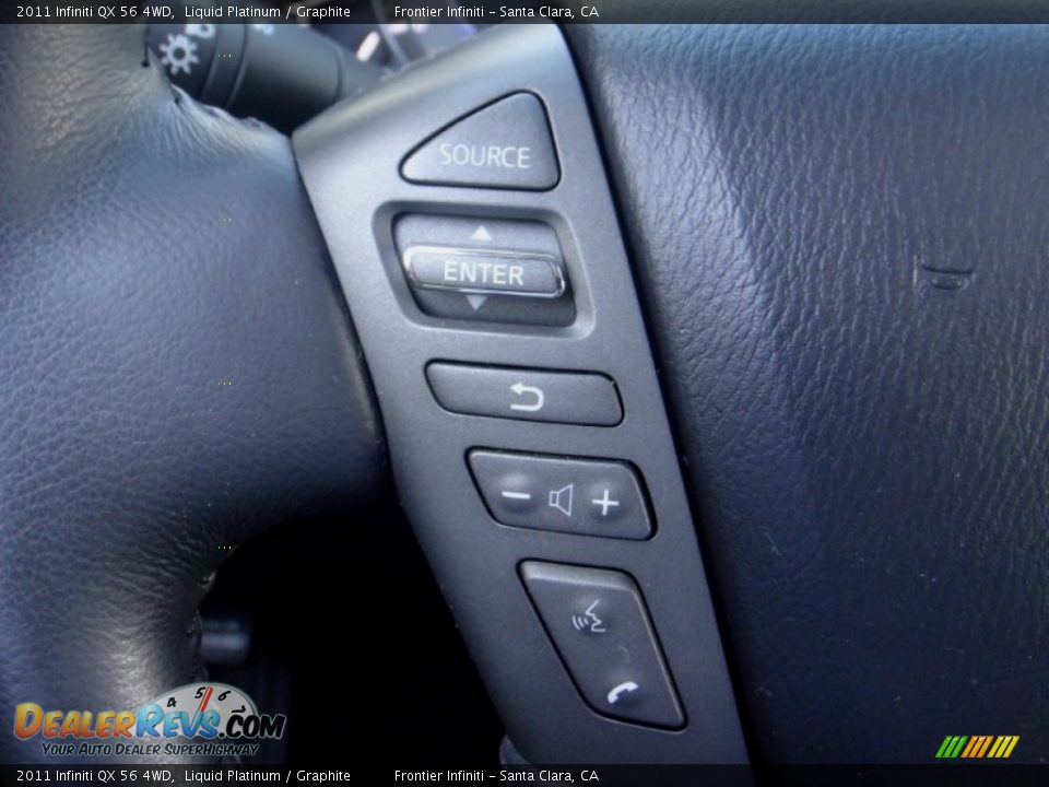 Controls of 2011 Infiniti QX 56 4WD Photo #14