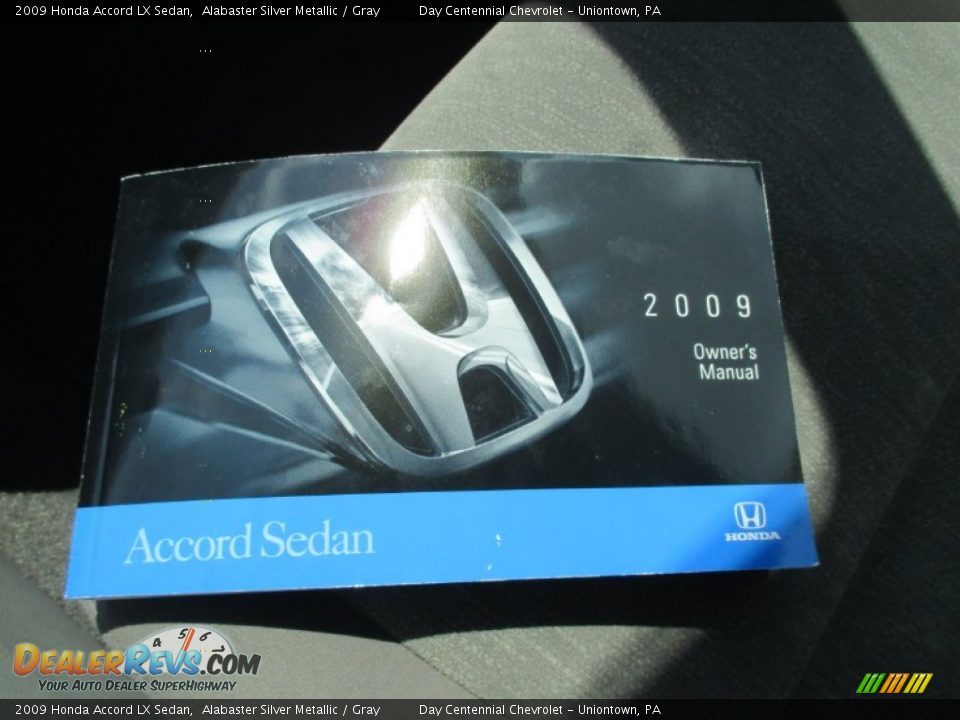 2009 Honda Accord LX Sedan Alabaster Silver Metallic / Gray Photo #29