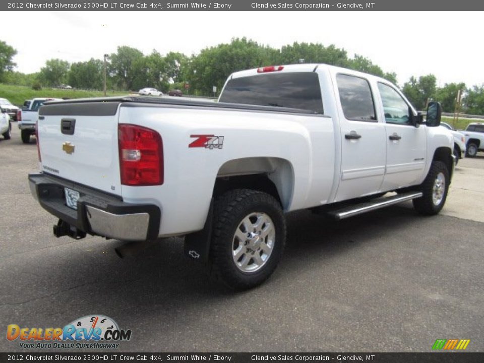 2012 Chevrolet Silverado 2500HD LT Crew Cab 4x4 Summit White / Ebony Photo #3