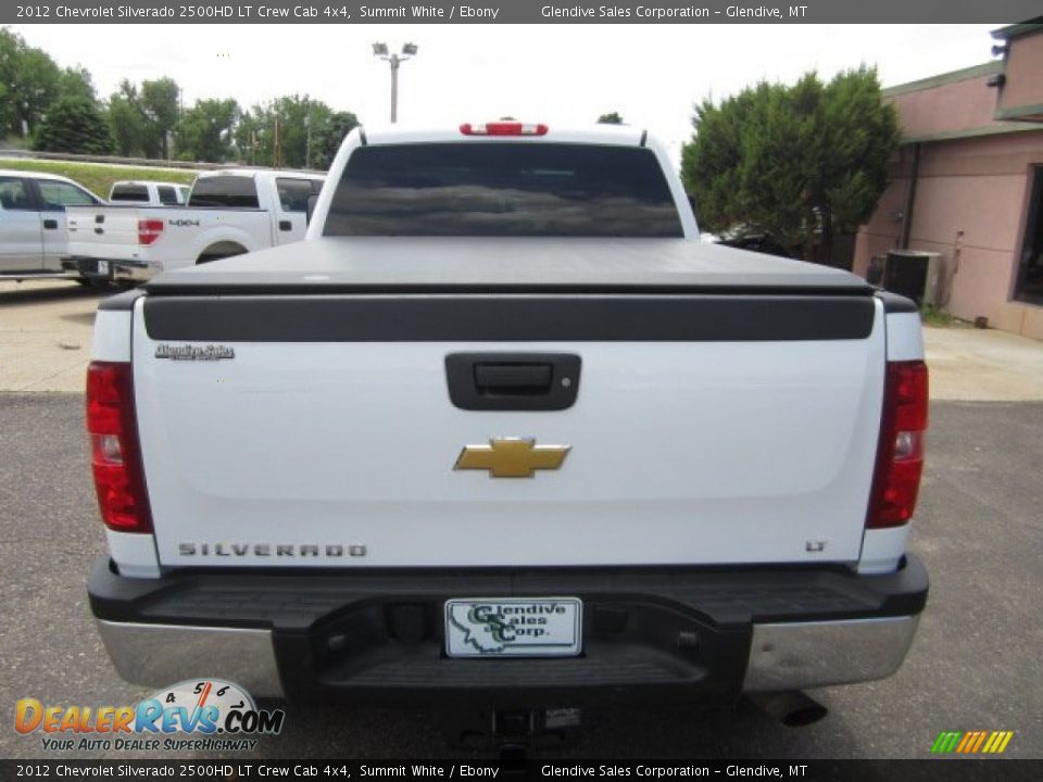 2012 Chevrolet Silverado 2500HD LT Crew Cab 4x4 Summit White / Ebony Photo #6