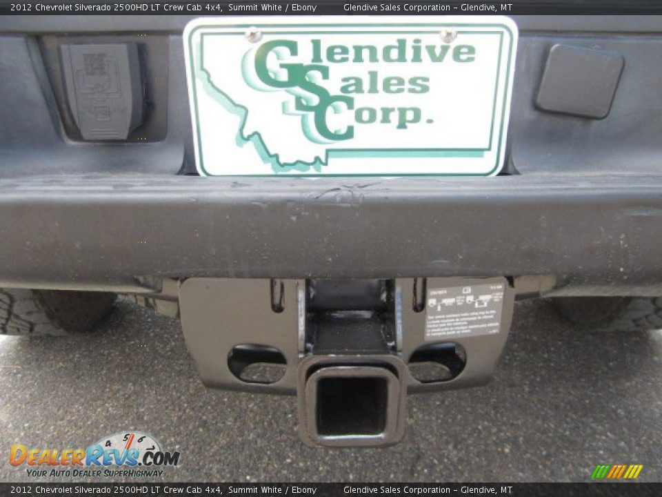 2012 Chevrolet Silverado 2500HD LT Crew Cab 4x4 Summit White / Ebony Photo #14