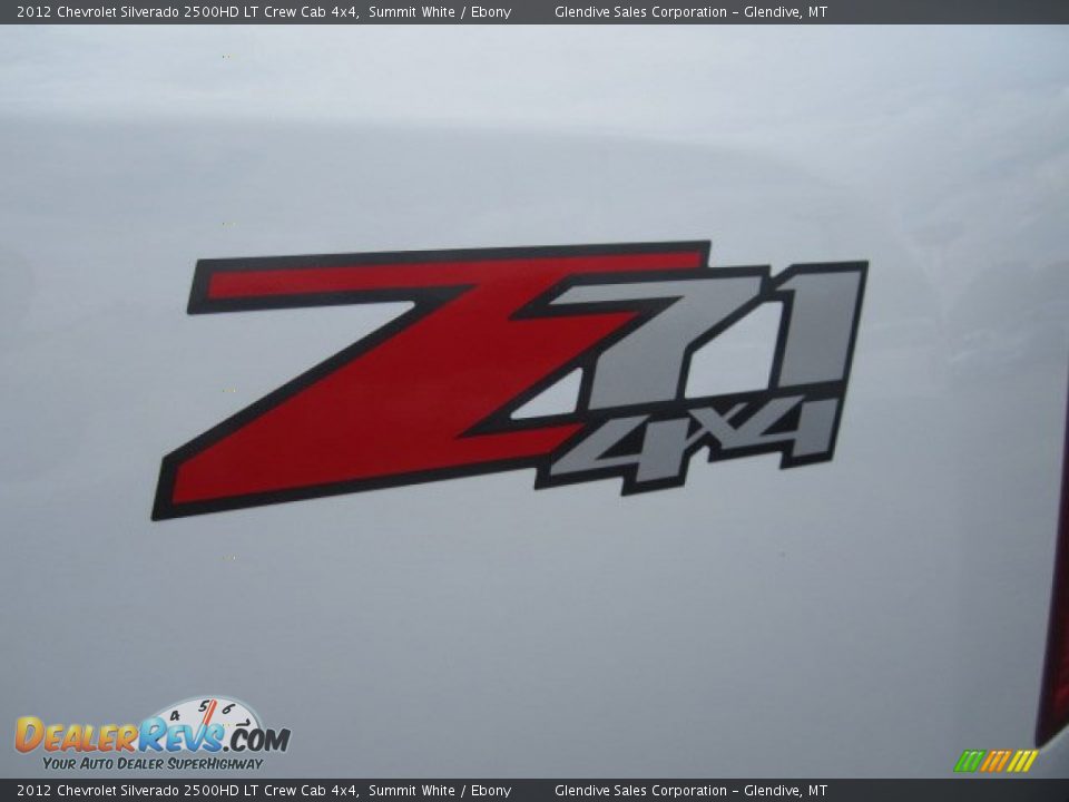 2012 Chevrolet Silverado 2500HD LT Crew Cab 4x4 Summit White / Ebony Photo #15