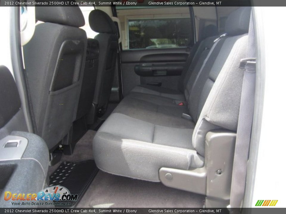 2012 Chevrolet Silverado 2500HD LT Crew Cab 4x4 Summit White / Ebony Photo #17