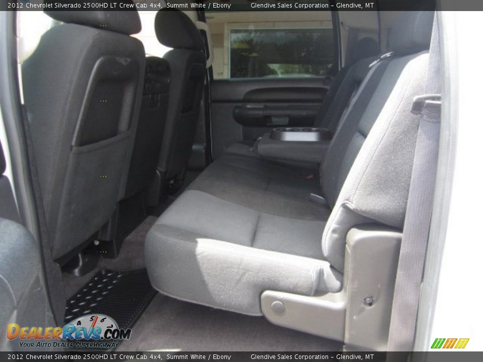 2012 Chevrolet Silverado 2500HD LT Crew Cab 4x4 Summit White / Ebony Photo #18