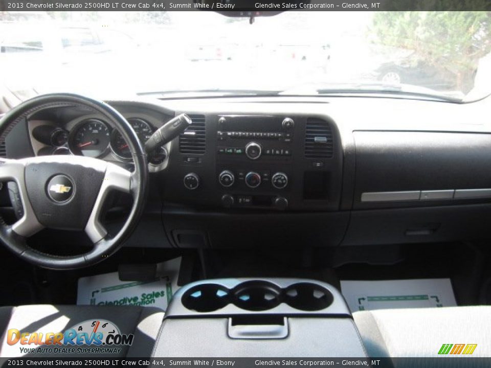 2013 Chevrolet Silverado 2500HD LT Crew Cab 4x4 Summit White / Ebony Photo #9