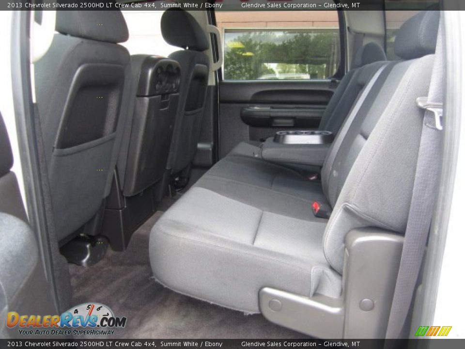 2013 Chevrolet Silverado 2500HD LT Crew Cab 4x4 Summit White / Ebony Photo #16