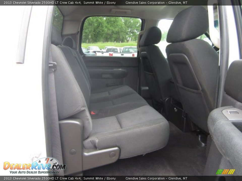 2013 Chevrolet Silverado 2500HD LT Crew Cab 4x4 Summit White / Ebony Photo #8