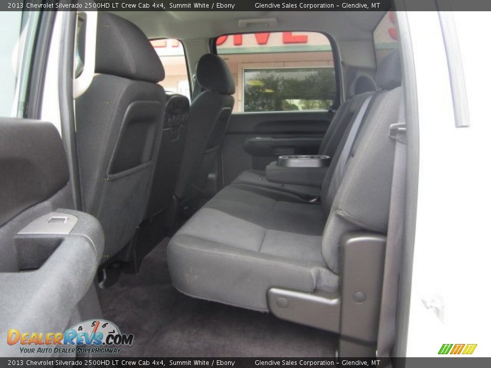 2013 Chevrolet Silverado 2500HD LT Crew Cab 4x4 Summit White / Ebony Photo #15