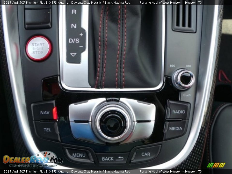 2015 Audi SQ5 Premium Plus 3.0 TFSI quattro Daytona Gray Metallic / Black/Magma Red Photo #21