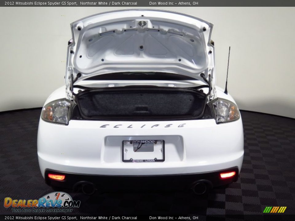 2012 Mitsubishi Eclipse Spyder GS Sport Northstar White / Dark Charcoal Photo #5