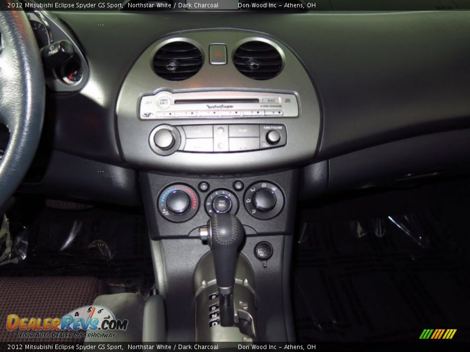 2012 Mitsubishi Eclipse Spyder GS Sport Northstar White / Dark Charcoal Photo #23