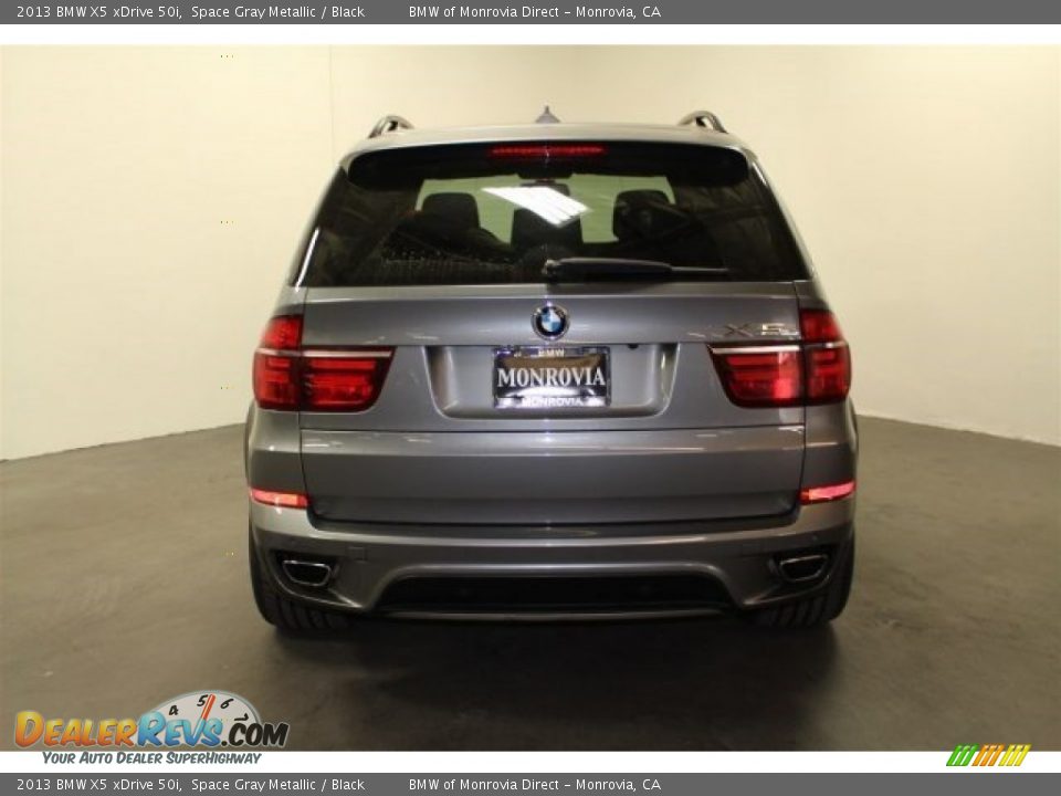 2013 BMW X5 xDrive 50i Space Gray Metallic / Black Photo #8