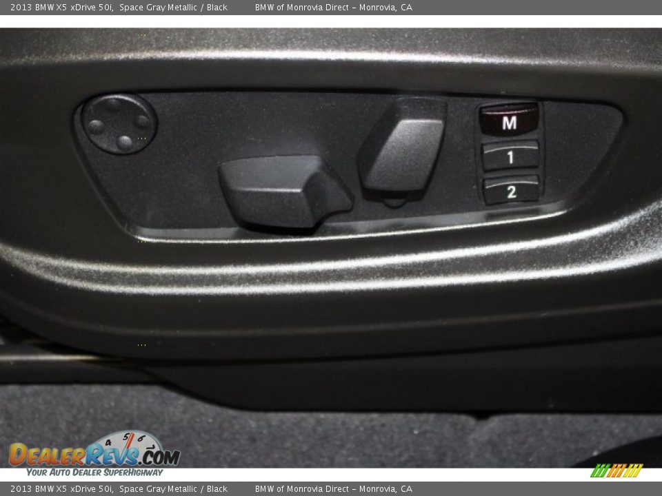 2013 BMW X5 xDrive 50i Space Gray Metallic / Black Photo #14