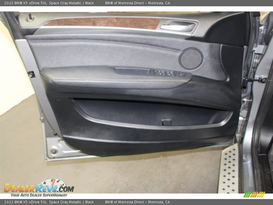 2013 BMW X5 xDrive 50i Space Gray Metallic / Black Photo #16