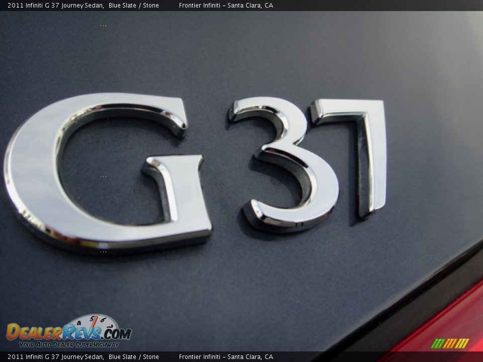 2011 Infiniti G 37 Journey Sedan Blue Slate / Stone Photo #30