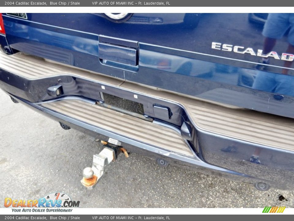 2004 Cadillac Escalade Blue Chip / Shale Photo #12