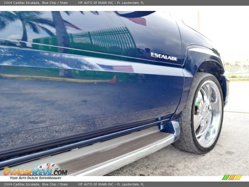 2004 Cadillac Escalade Blue Chip / Shale Photo #16
