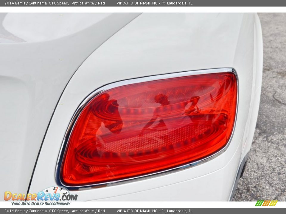 2014 Bentley Continental GTC Speed Arctica White / Red Photo #21