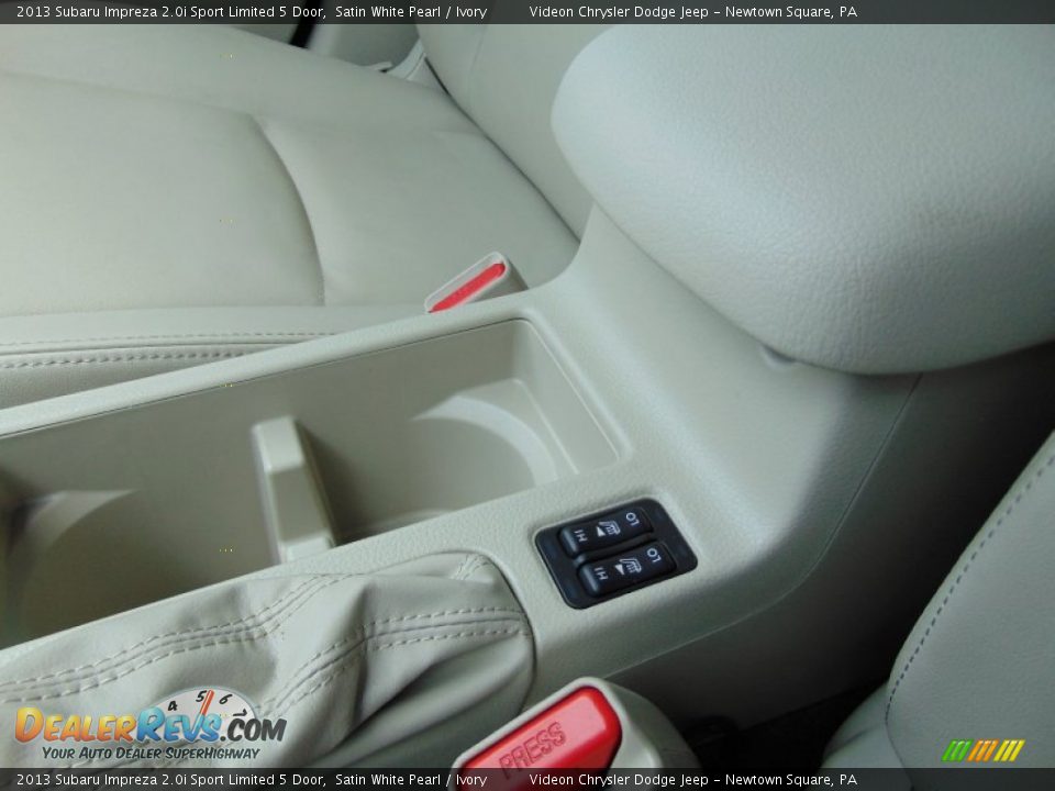 2013 Subaru Impreza 2.0i Sport Limited 5 Door Satin White Pearl / Ivory Photo #25