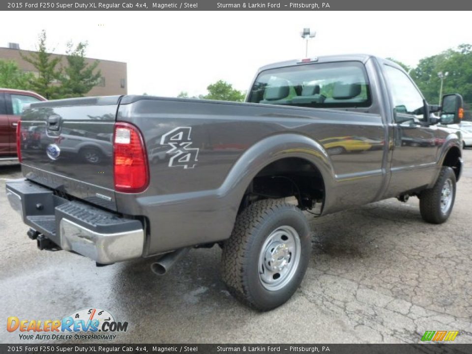 2015 Ford F250 Super Duty XL Regular Cab 4x4 Magnetic / Steel Photo #2
