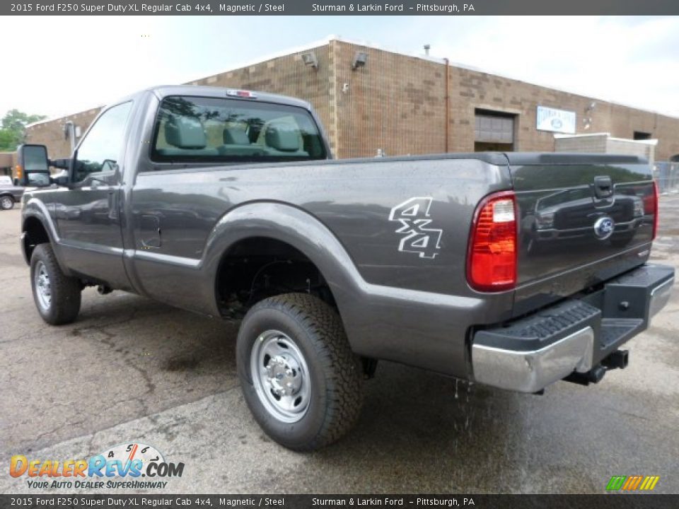 2015 Ford F250 Super Duty XL Regular Cab 4x4 Magnetic / Steel Photo #5