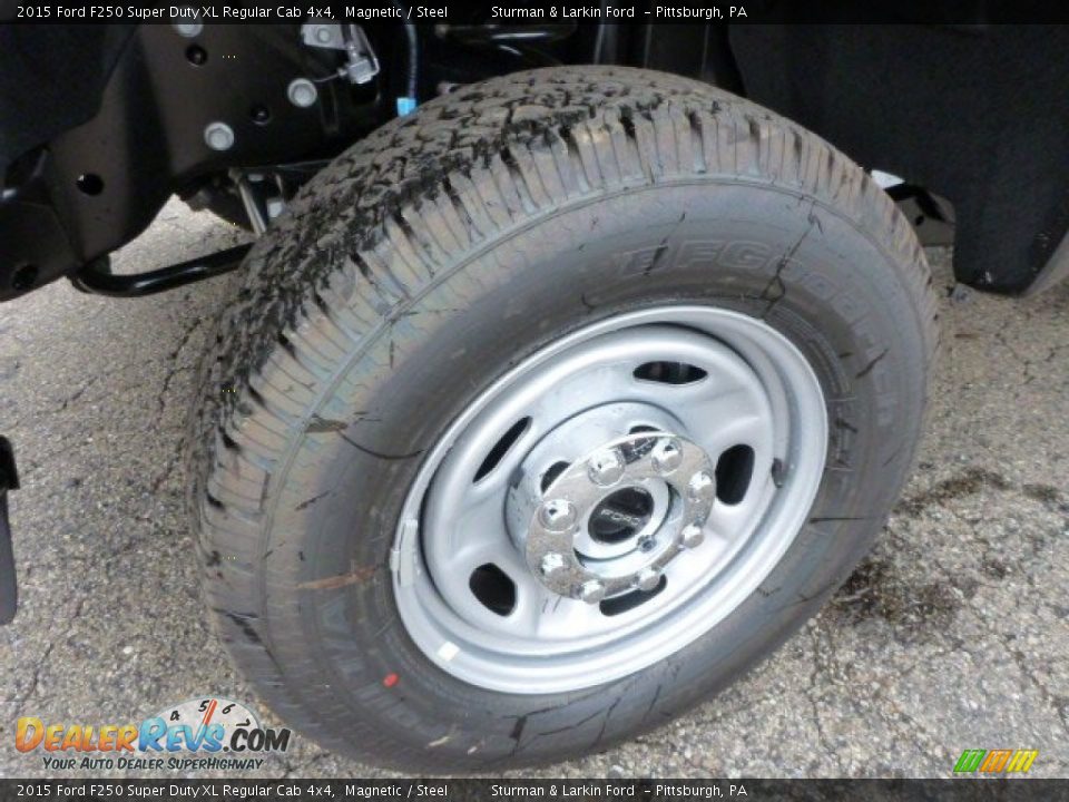 2015 Ford F250 Super Duty XL Regular Cab 4x4 Magnetic / Steel Photo #8