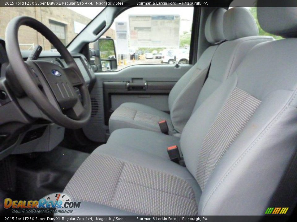 2015 Ford F250 Super Duty XL Regular Cab 4x4 Magnetic / Steel Photo #9