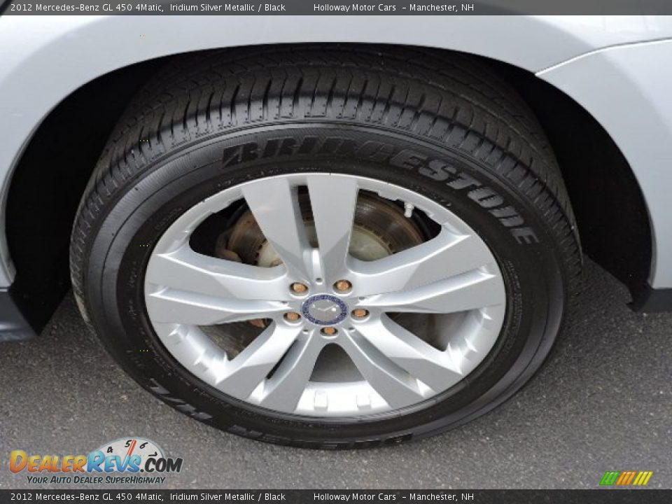 2012 Mercedes-Benz GL 450 4Matic Iridium Silver Metallic / Black Photo #5